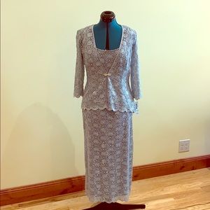 Two Piece Mother of the Bride/Formal Gown